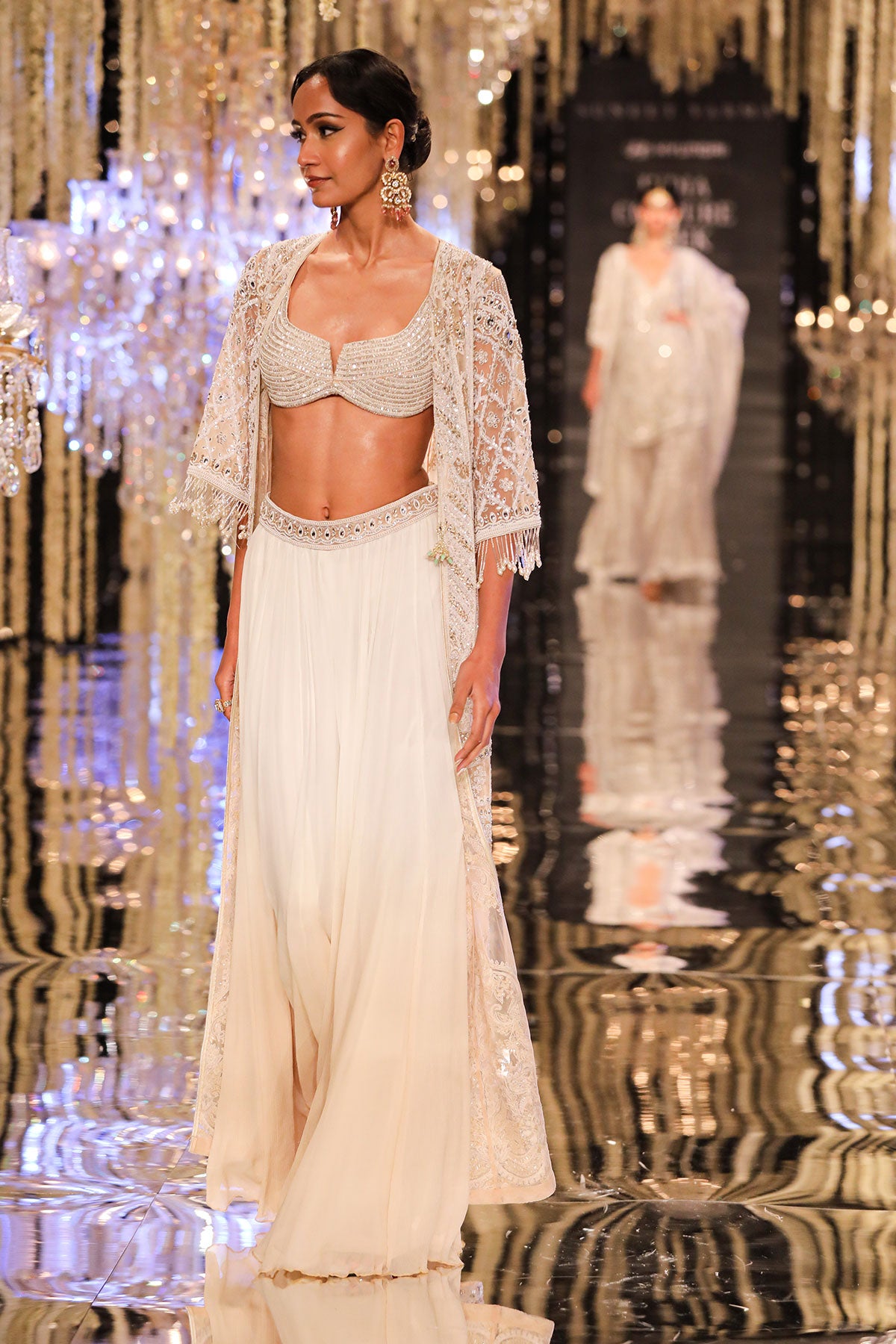 Ivory-Nude Crystal 3 Piece Set