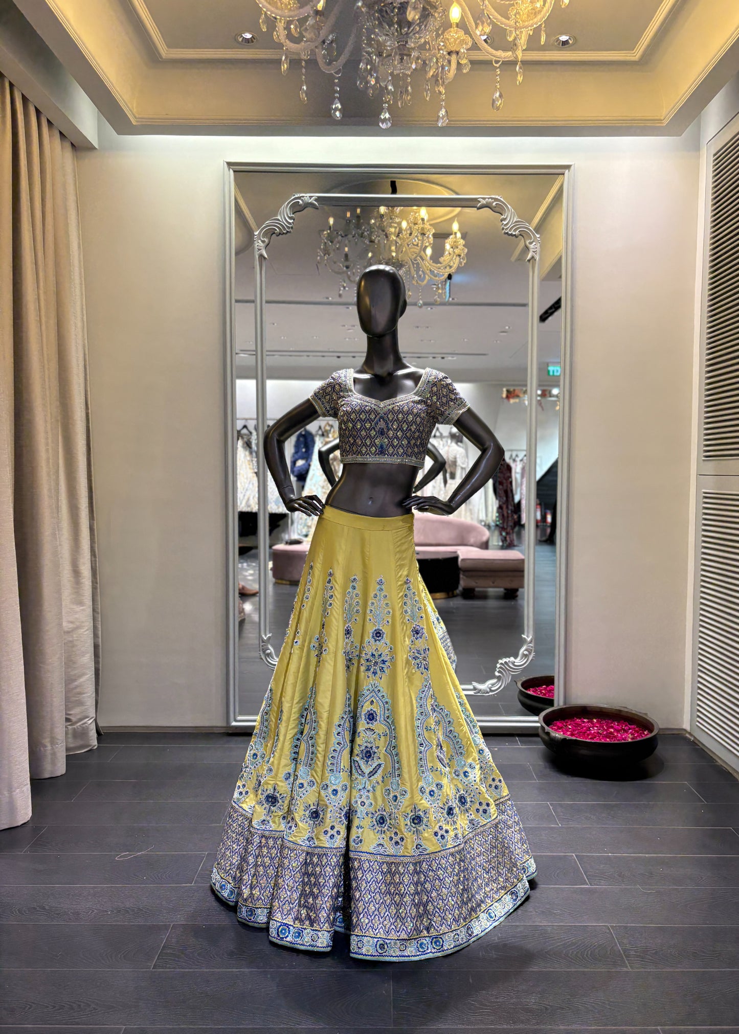 Yellow Lengha Blouse
