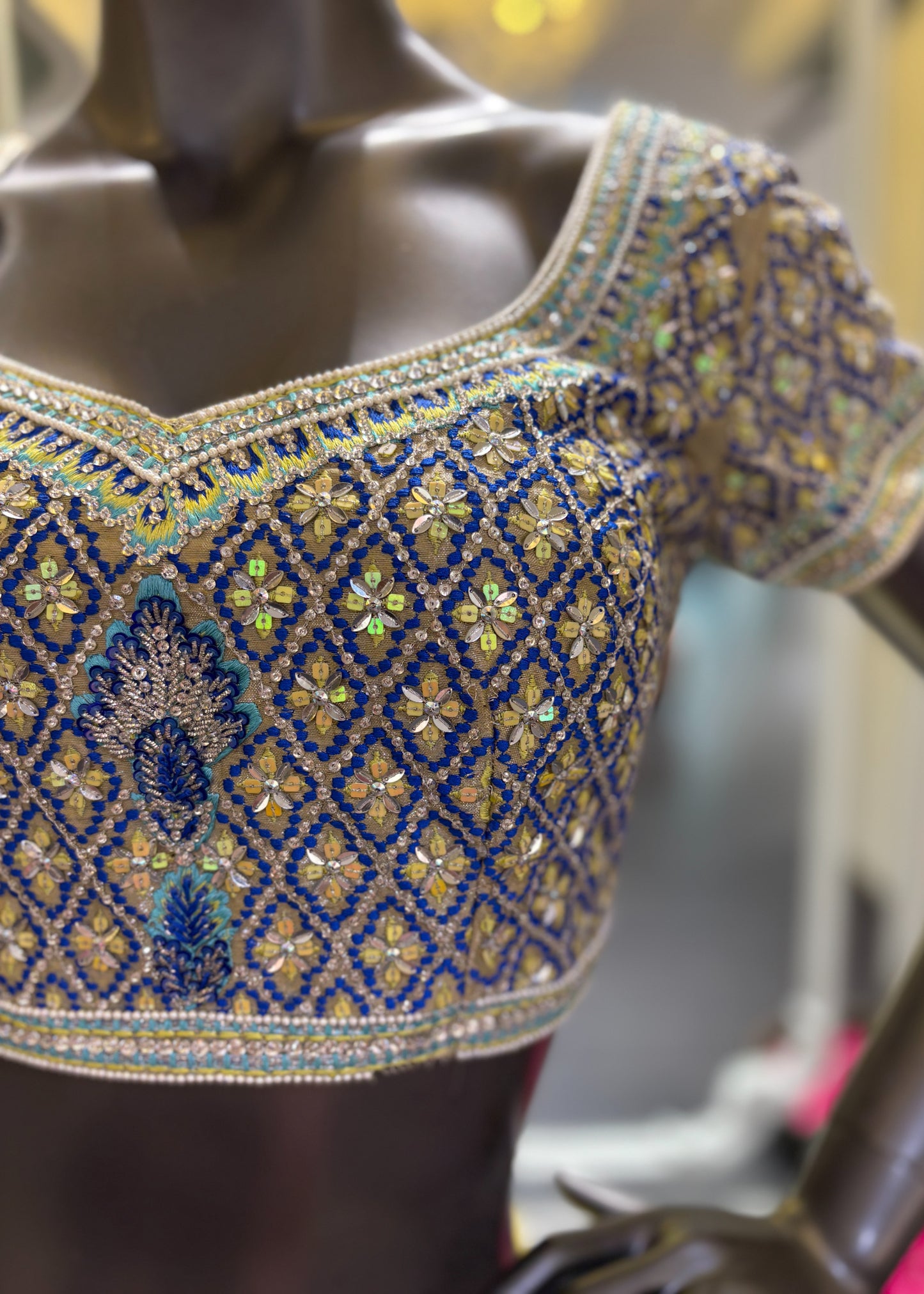 Yellow Lengha Blouse