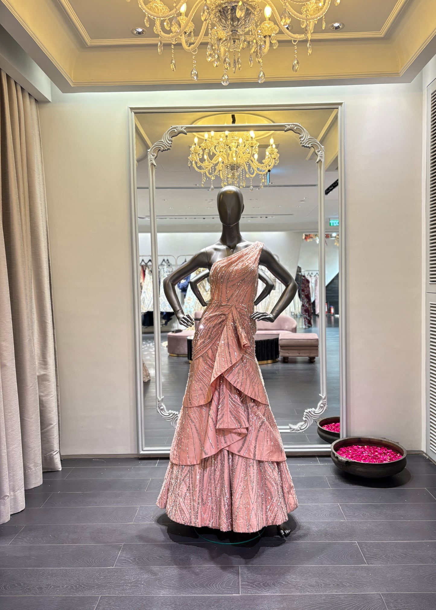 Peach Gown