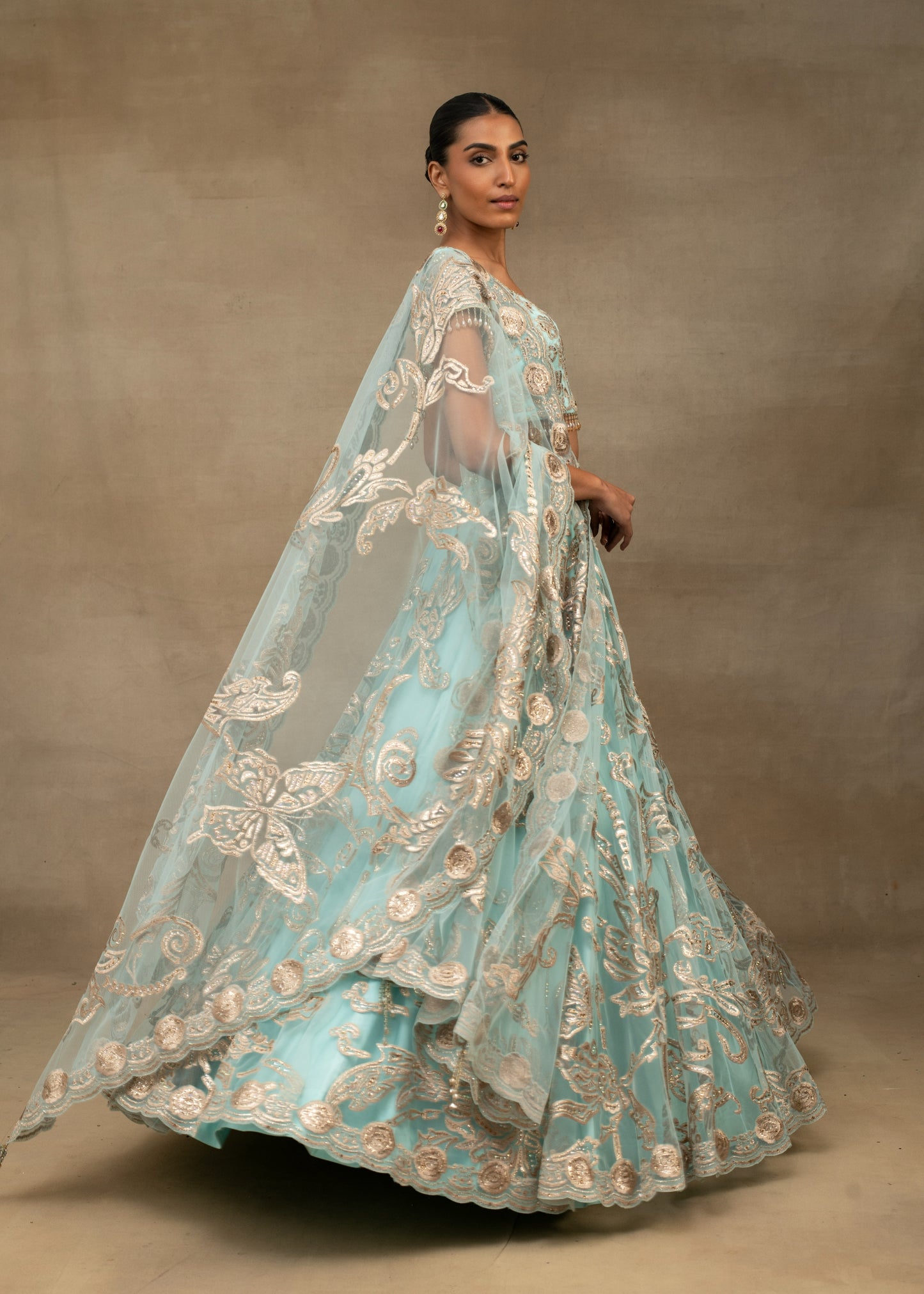 Butterfly Lehenga Set