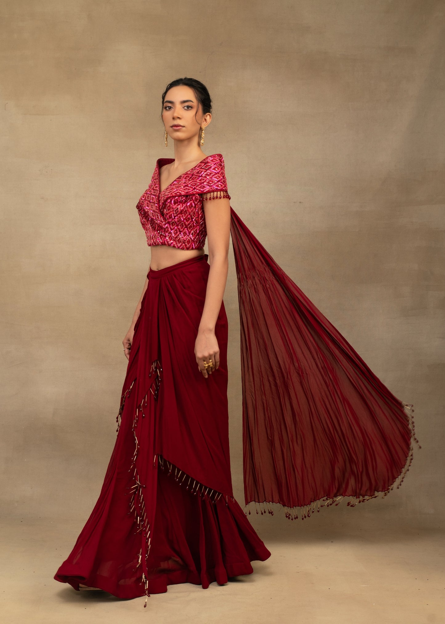 Drape Saree
