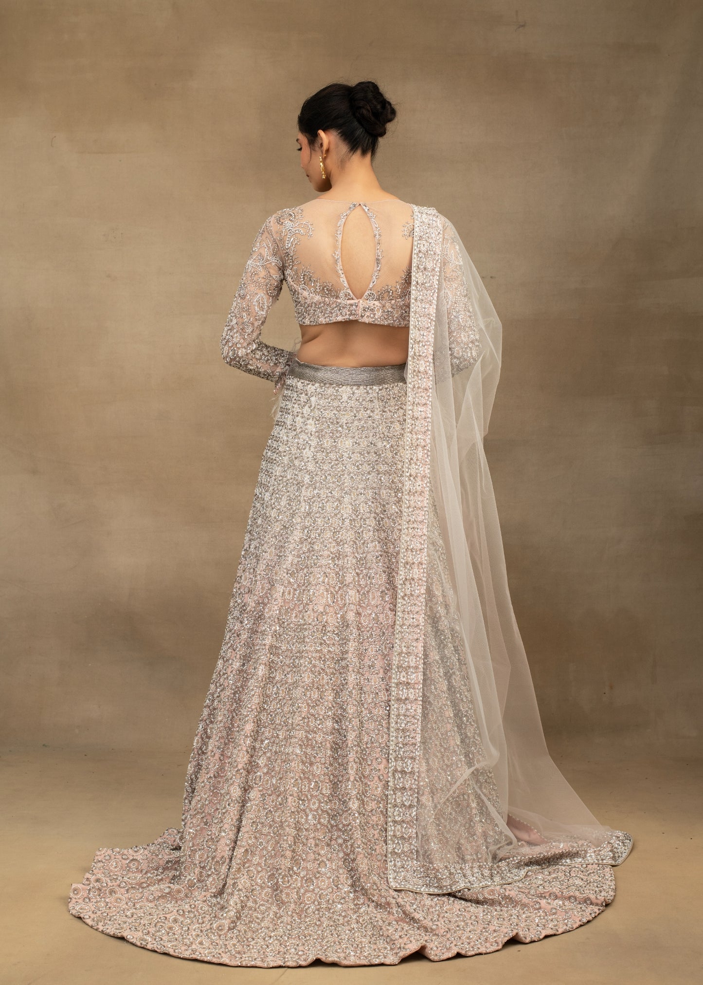 Baby Pink Lehenga Set