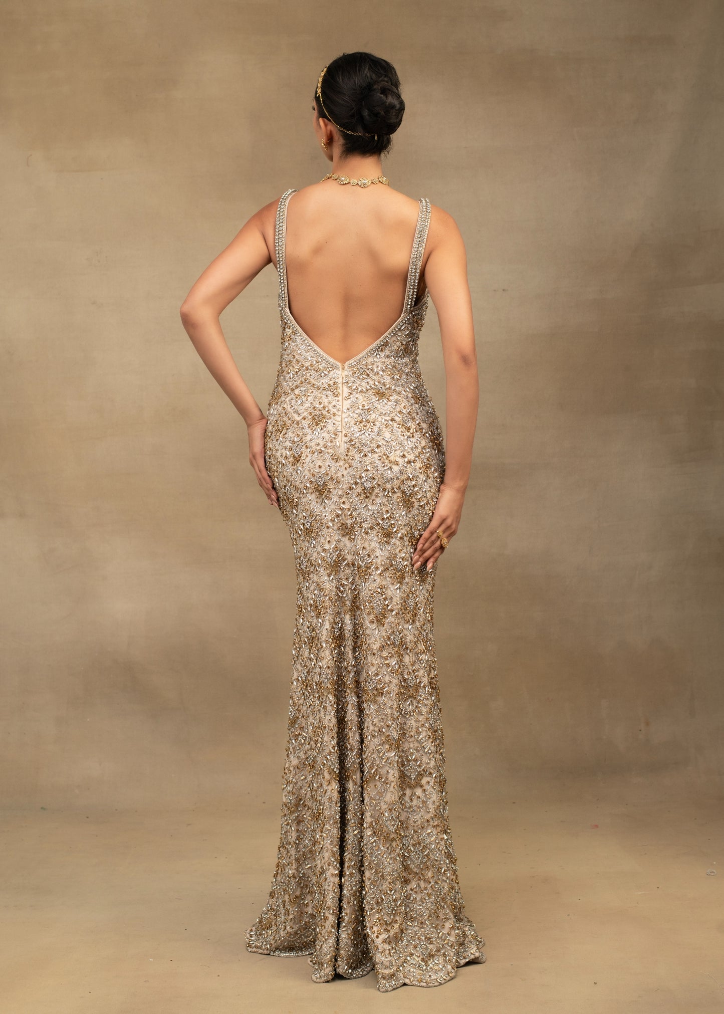 Gold and Silver Gown