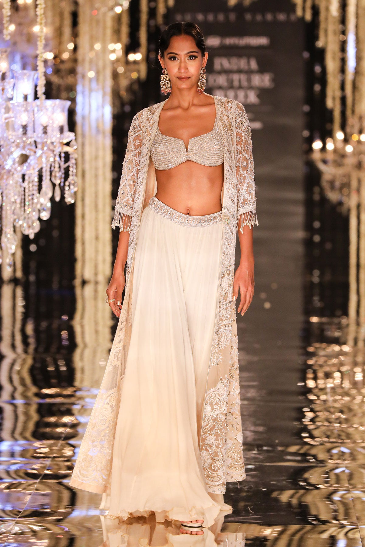 Ivory-Nude Crystal 3 Piece Set