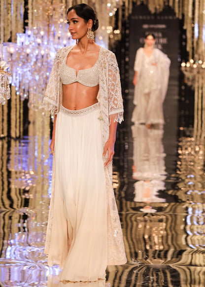 Ivory-Nude Crystal 3 Piece Set