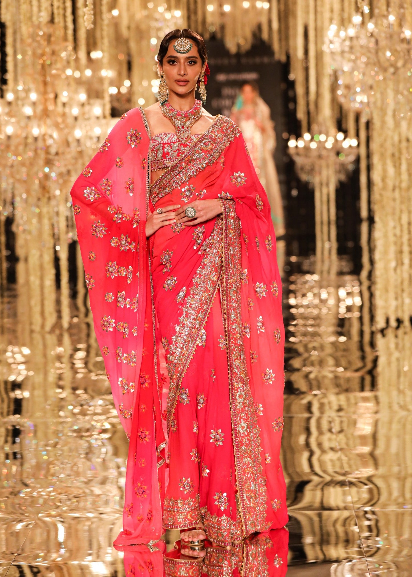Zardozi & Gota Saree