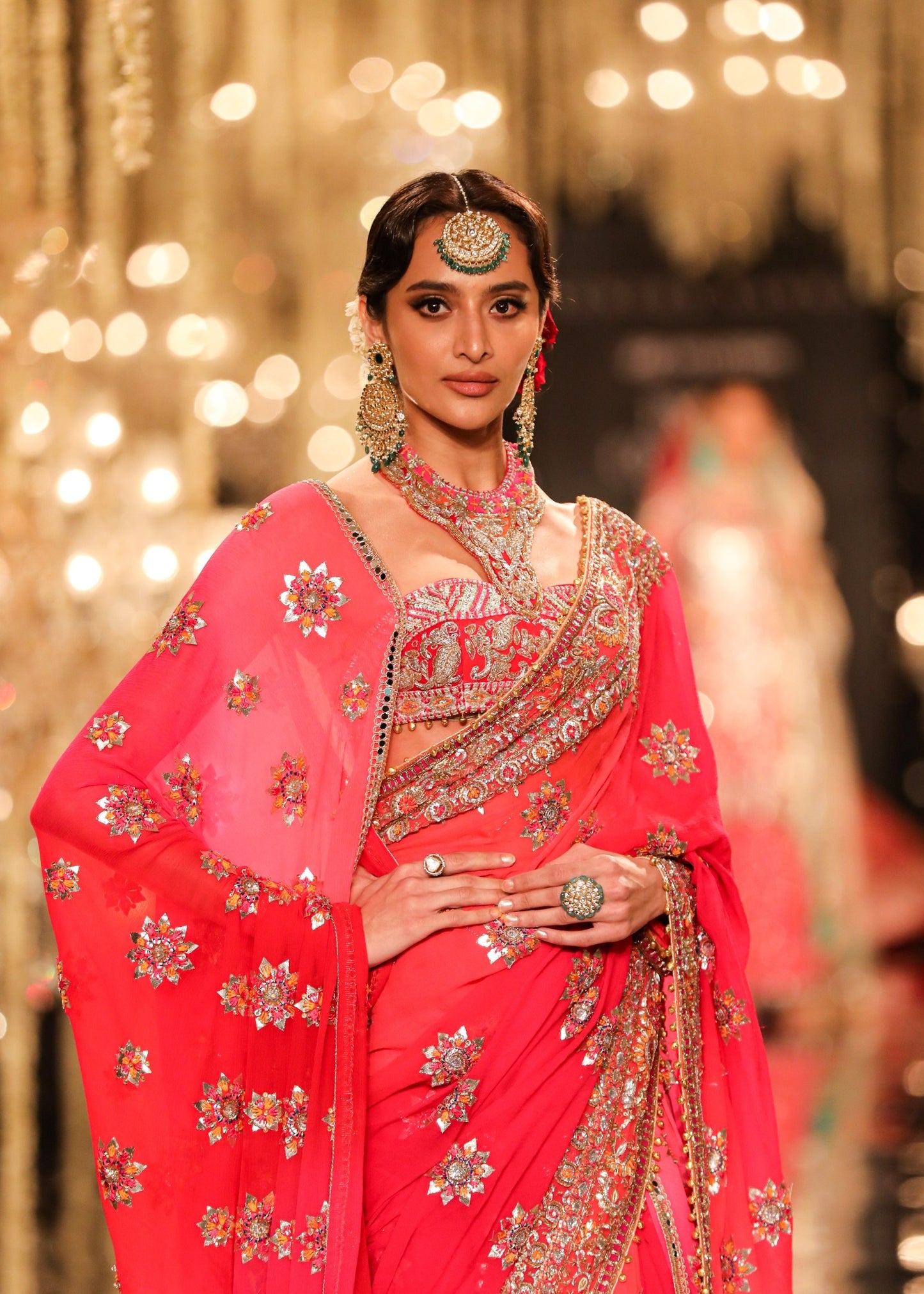 Zardozi & Gota Saree