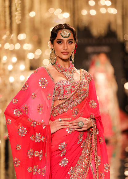 Zardozi & Gota Saree