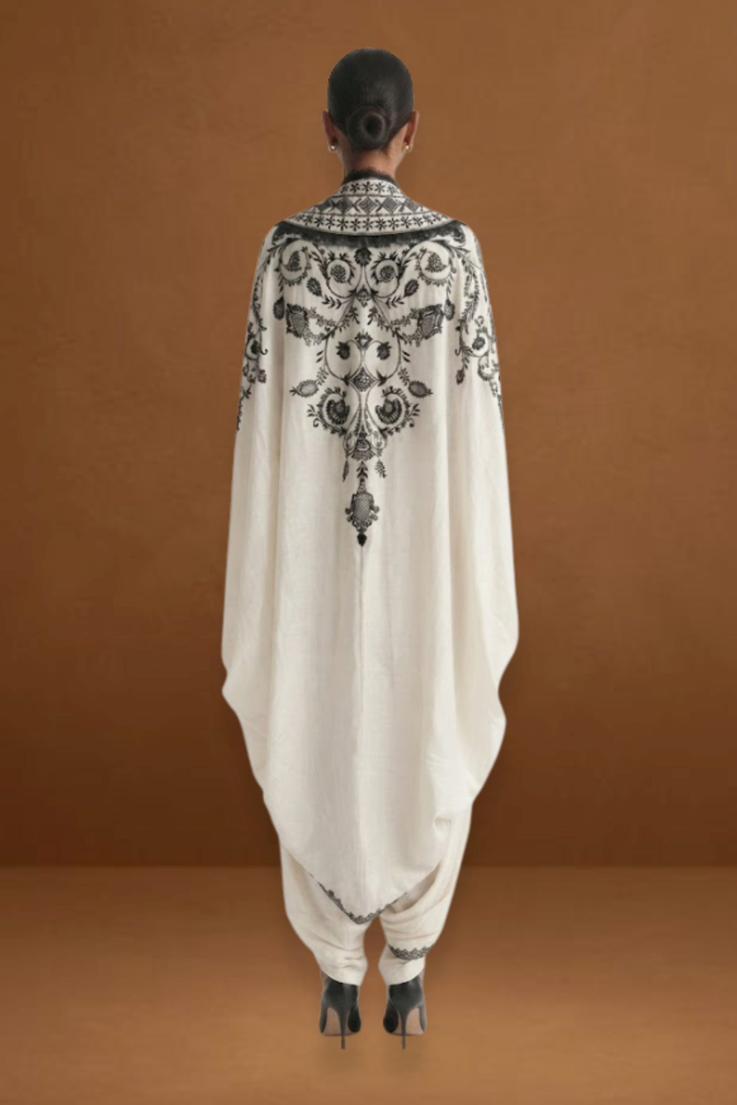 Embroidered Modal Satin Bustier