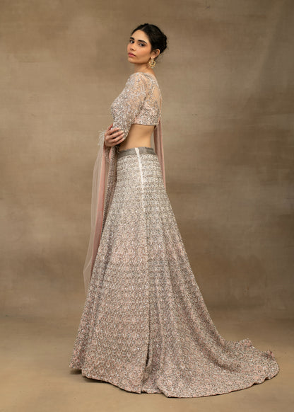 Baby Pink Lehenga Set