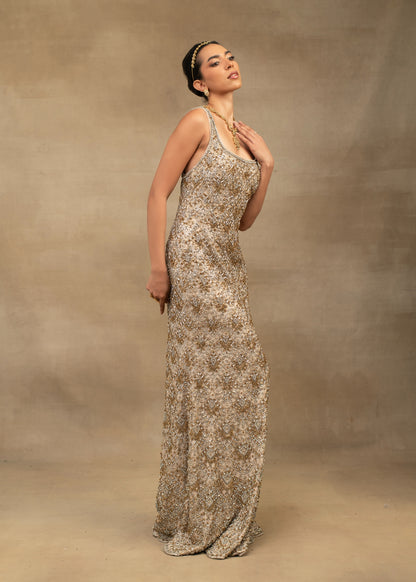 Gold and Silver Gown