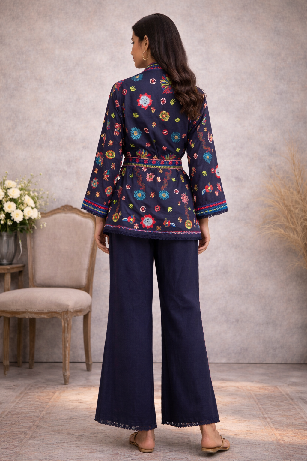 The Yasmina Belted Set